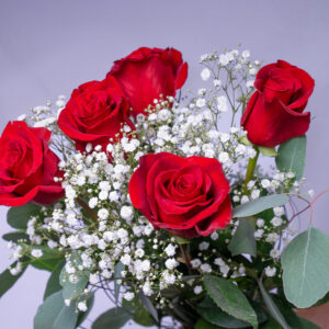 Kytica ruží - červené